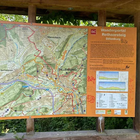 Schoene Ferienwohnung Mit Waldblick In Dillenburg Esterno foto